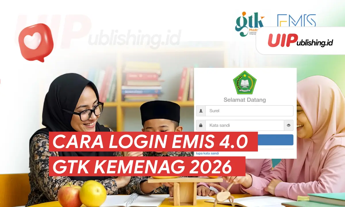 Cara Login EMIS 4.0 GTK Kemenag 2026 uipublishing.id