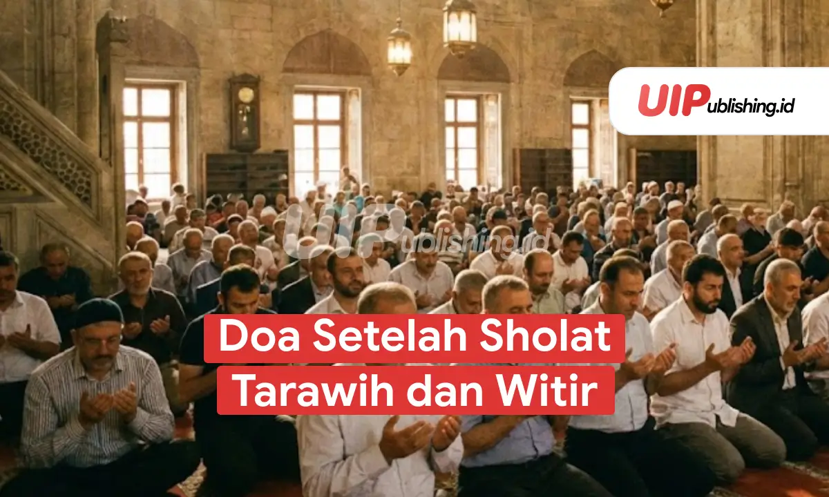 Doa Setelah Sholat Tarawih dan Witir - UIPublishing.id