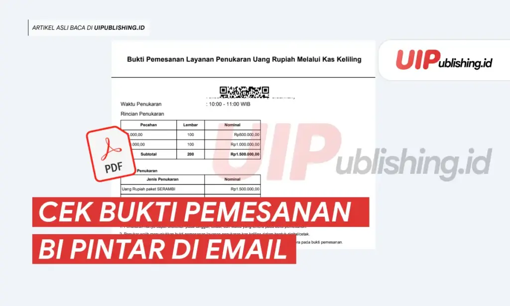 Download bukti pemesanan bi pintar pdf uipublishing.id