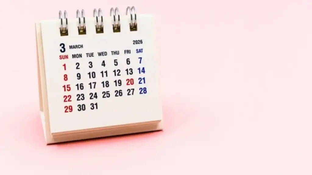 Kalender Bulan Maret 2026