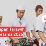 Kapan Tarawih Pertama 2026