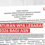 aturan WFA Lebaran 2026 bagi asn