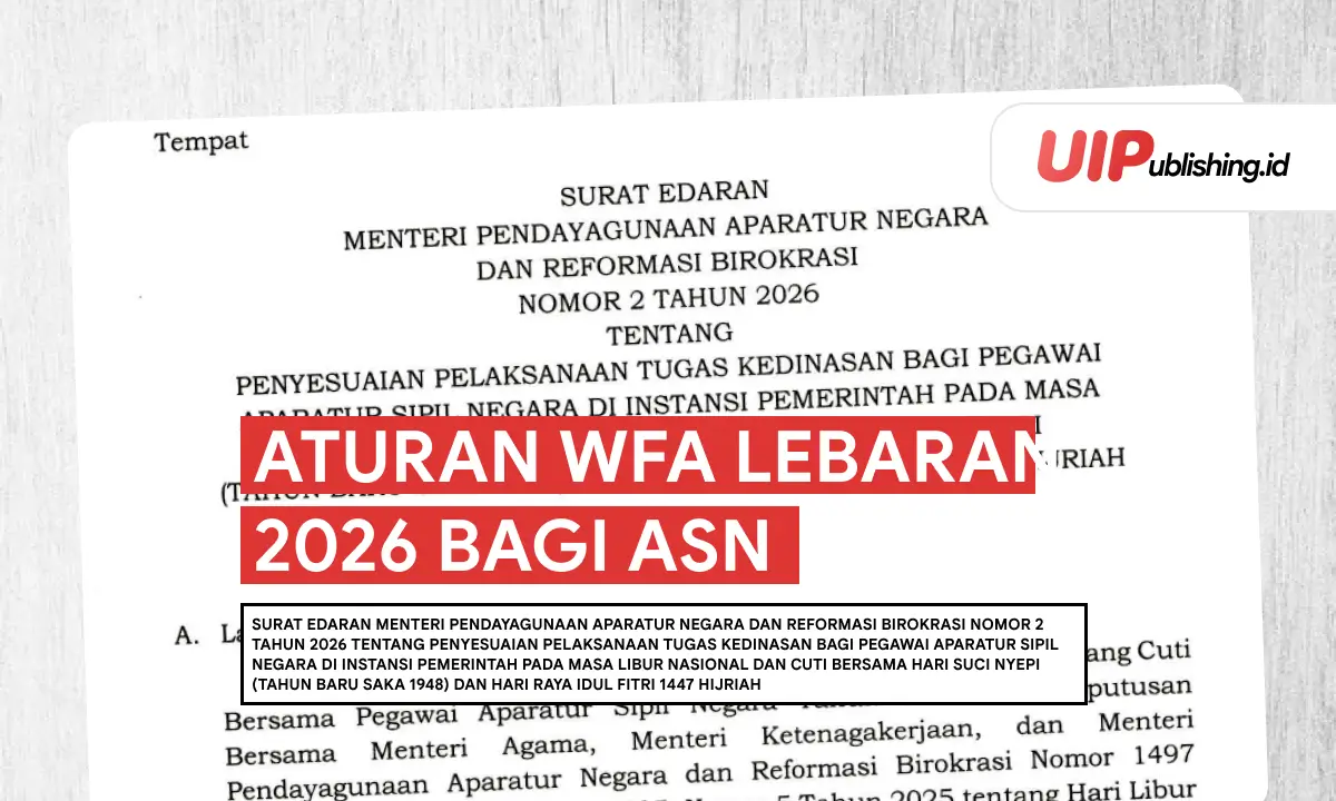 aturan WFA Lebaran 2026 bagi asn