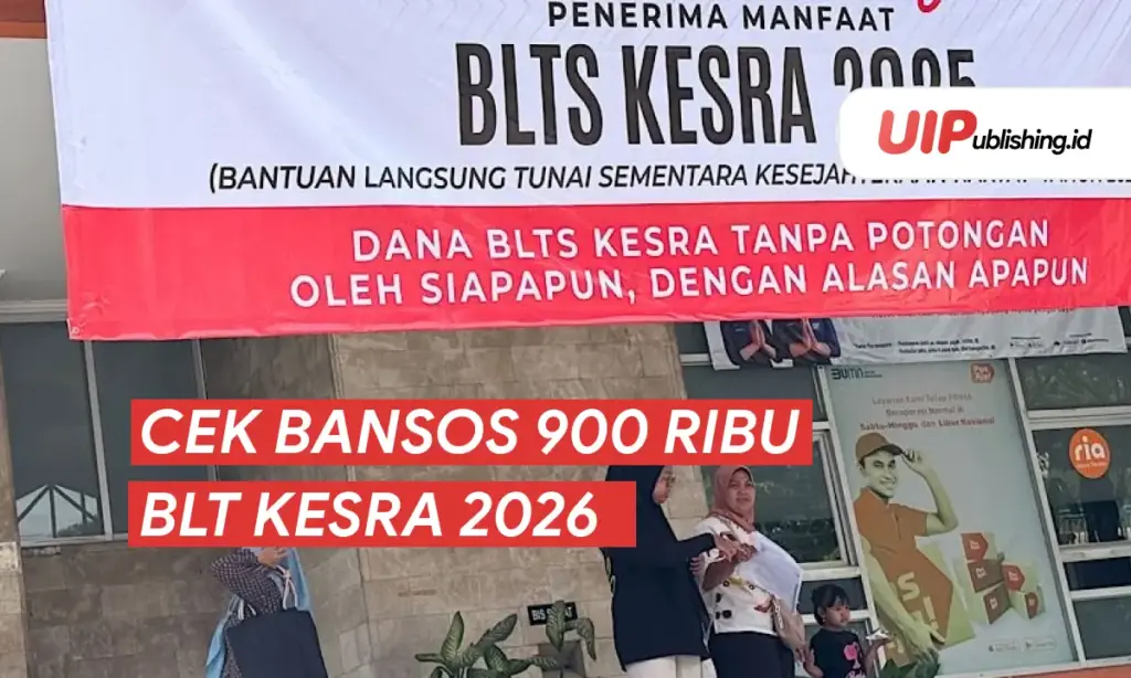 cek bansos 900 ribu BLT Kesra 2026