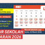 libur sekolah lebaran 2026