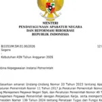 Kebutuhan ASN 2026 PDF