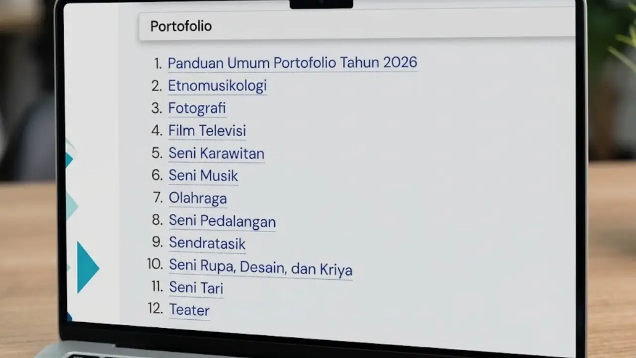 Ketentuan dan Syarat Portofolio UTBK SNBT 2026