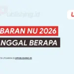 Lebaran NU 2026 Tanggal Berapa
