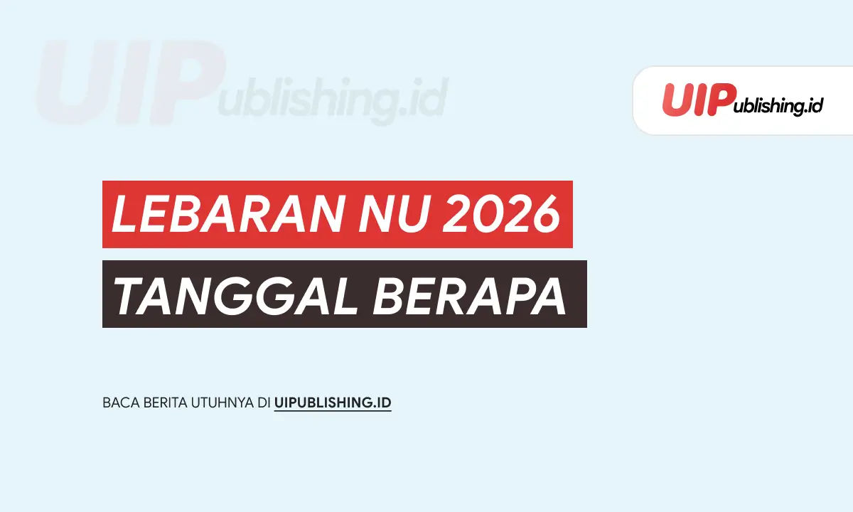 Lebaran NU 2026 Tanggal Berapa