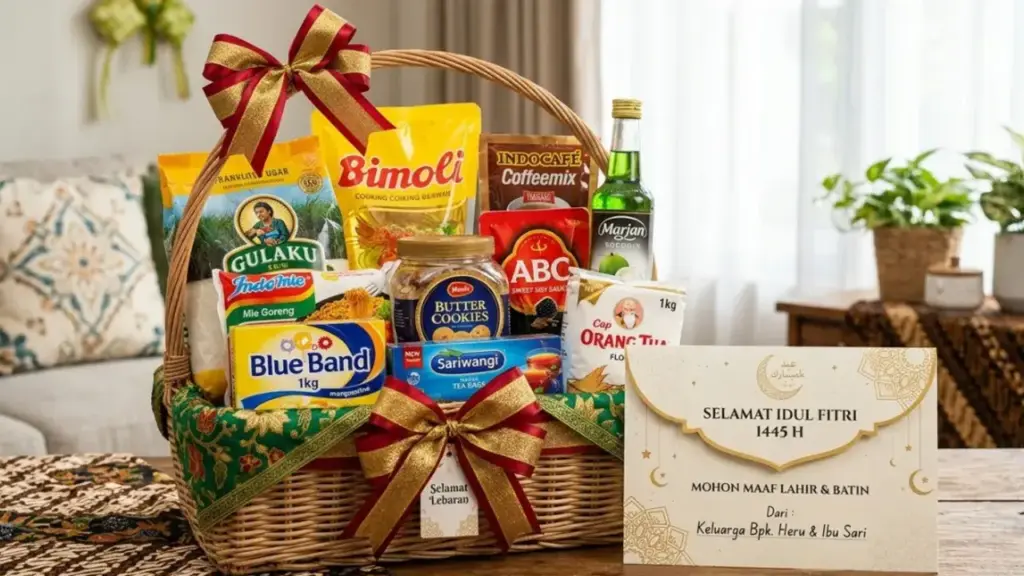 Ucapan Terimakasih Diberi Parcel Lebaran