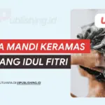 doa keramas idul fitri