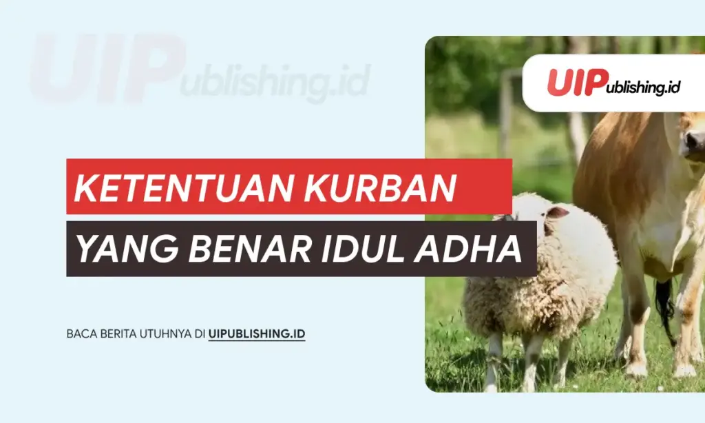 ketentuan kurban yang benar Idul Adha